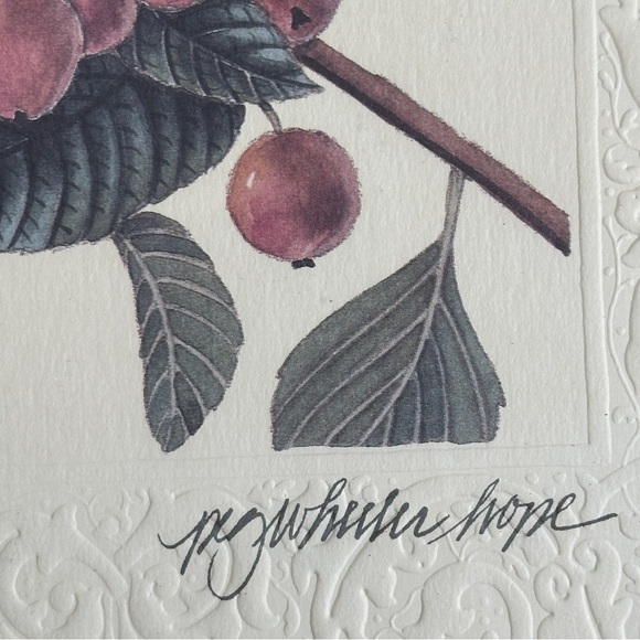 Peg Wheeler Hope Framed and Matted Bird Art Print - Picture 3 of 11